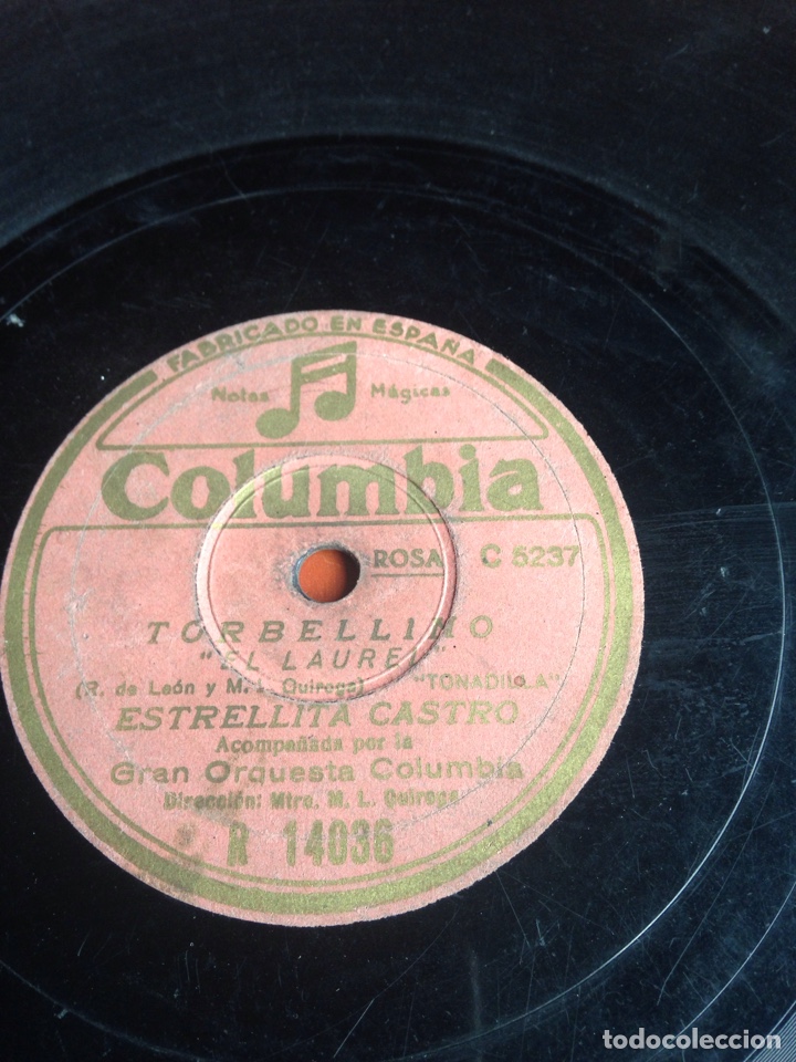 Discos de pizarra: Torbellino estrellita Castro - Foto 1