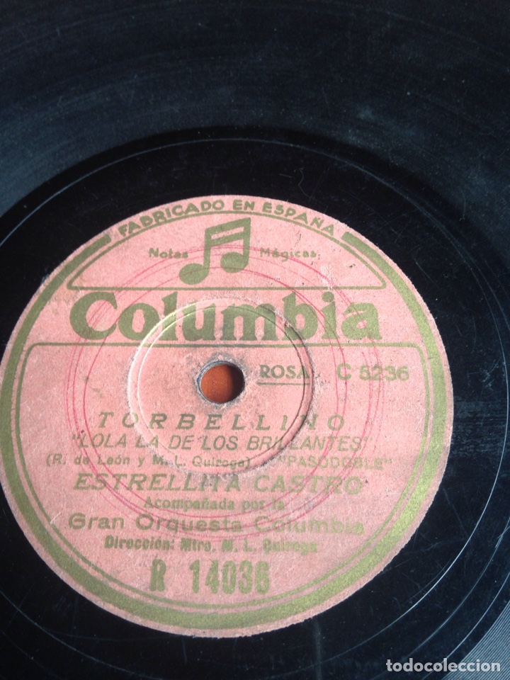 Discos de pizarra: Torbellino estrellita Castro - Foto 4