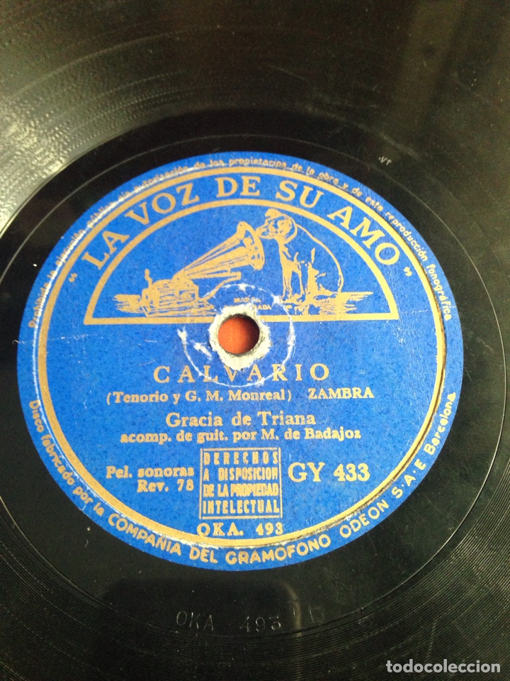 Discos de pizarra: Calvario gracia de Triana - Foto 1