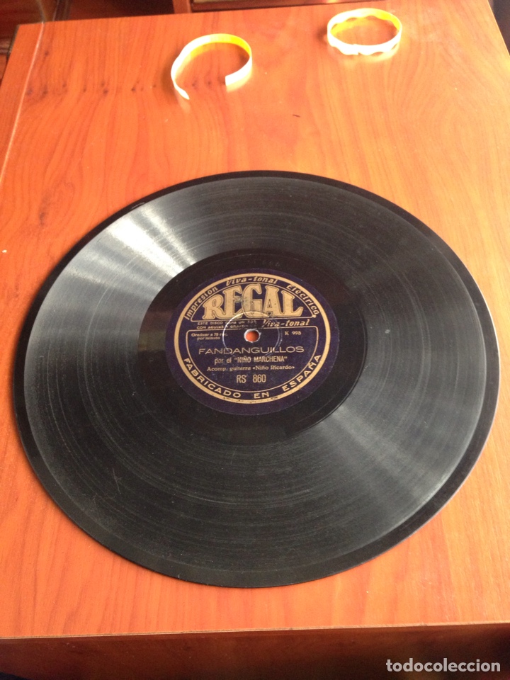 Discos de pizarra: Soleares por El Ni&ntilde;o marchena - Foto 4