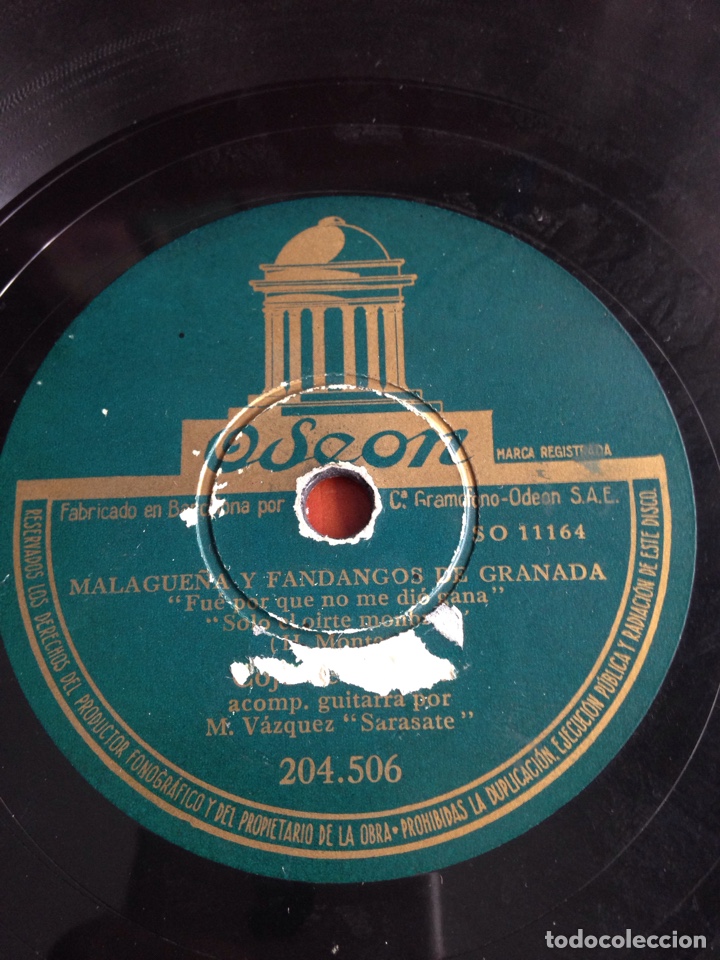 Discos de pizarra: Malague&ntilde;a y fandangos de granada - Foto 1