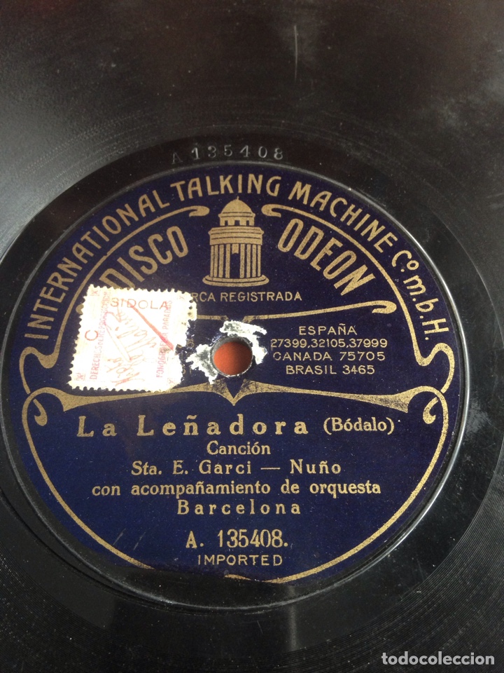 Discos de pizarra: Lindaraja sta e. Garci nu&ntilde;o - Foto 4