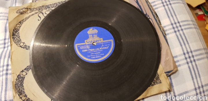 Discos de pizarra: DISCO 78 RPM CUBANO - Foto 1
