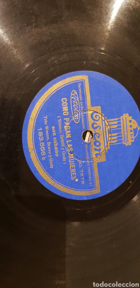 Discos de pizarra: DISCO 78 RPM CUBANO - Foto 2