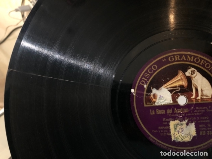 Discos de pizarra: discos de pizarra antiguos - Foto 13