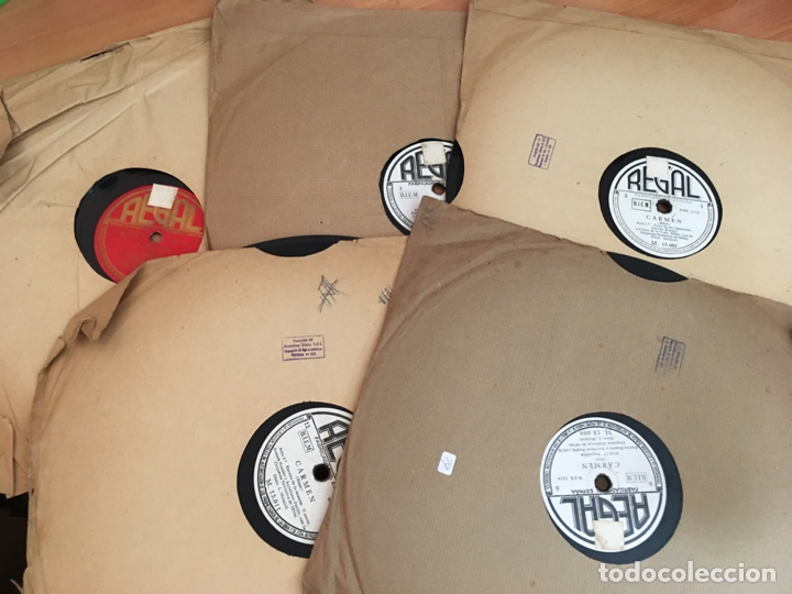 Discos de pizarra: CARMEN COMPLETO EN 5 DISCOS PIEDRA (B-9) - Foto 1