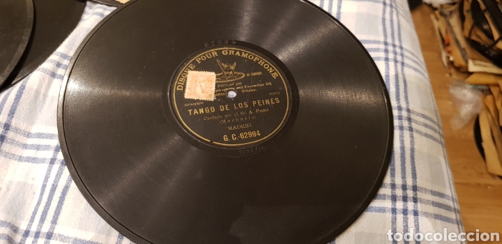 Discos de pizarra: Tango de Los Peines 78 RPM Mochuelo - Foto 2
