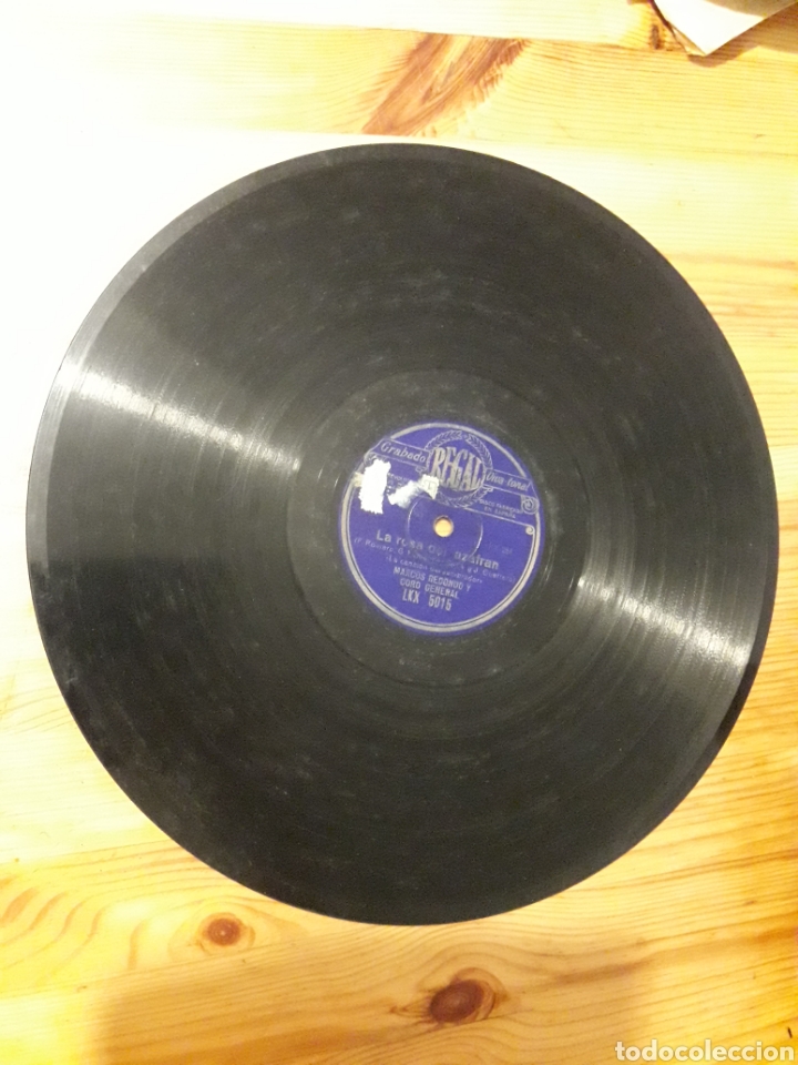 Discos de pizarra: LA ROSA DEL AZAFRAN SEMBRADOR + LECCION DE AMOR - Foto 1