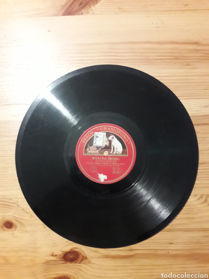 Discos de pizarra: Marina Miguel Fleta Oller y coro - Foto 1