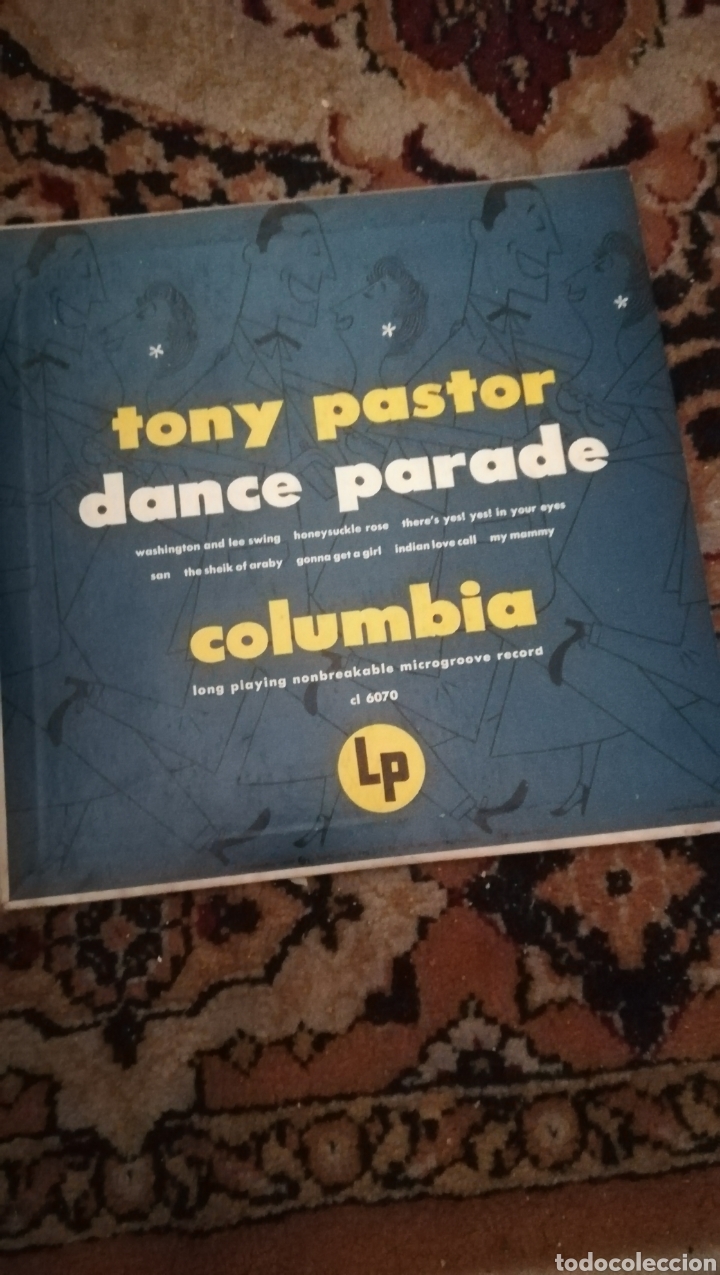 Discos de pizarra: Disco, Tony Pastor, dance parade de 1949 edici&oacute;n de USA - Foto 1