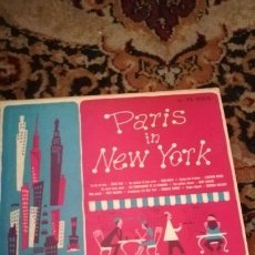 Discos de pizarra: PARÍS IN NEW YORK, ANTIGUO DISCO DE 1950 EDITADO EN USA. Lote 172076864
