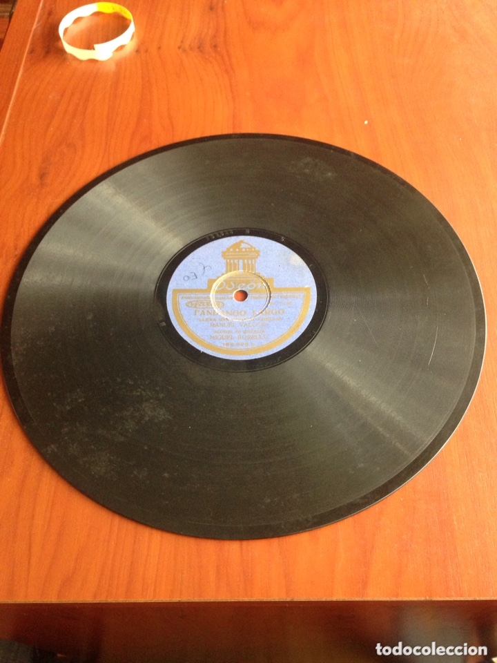 Discos de pizarra: Fandango largo Manuel Vallejo - Foto 2