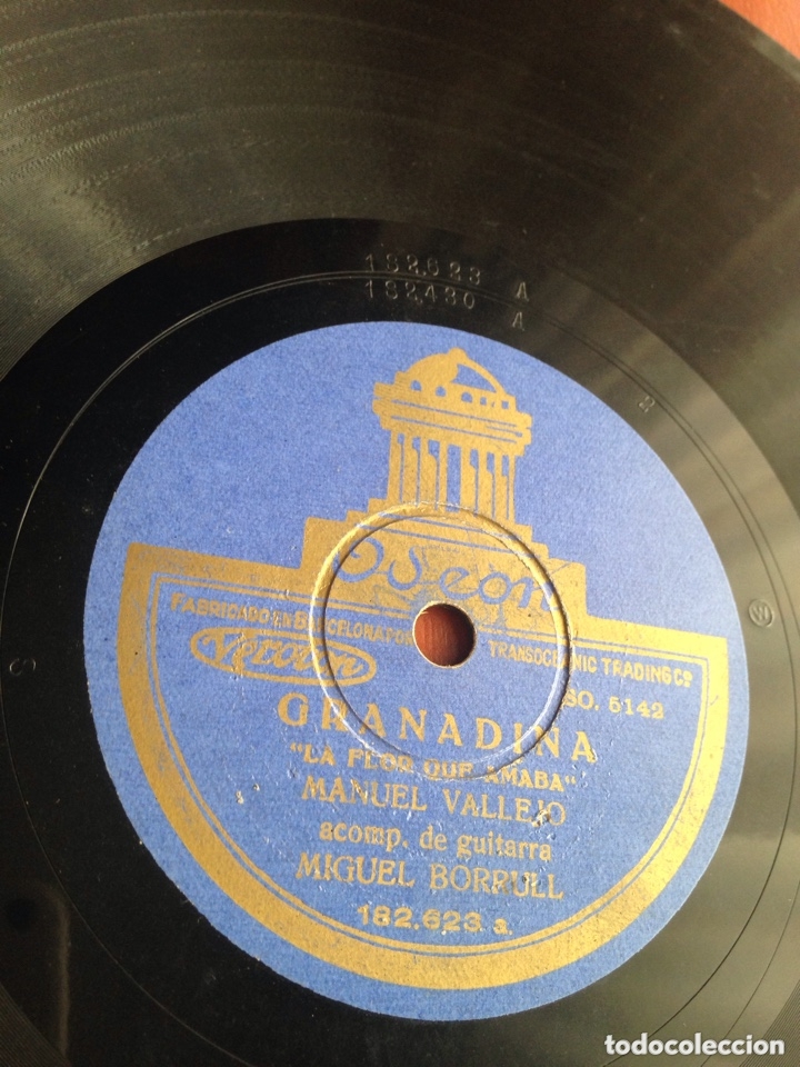 Discos de pizarra: Fandango largo Manuel Vallejo - Foto 4