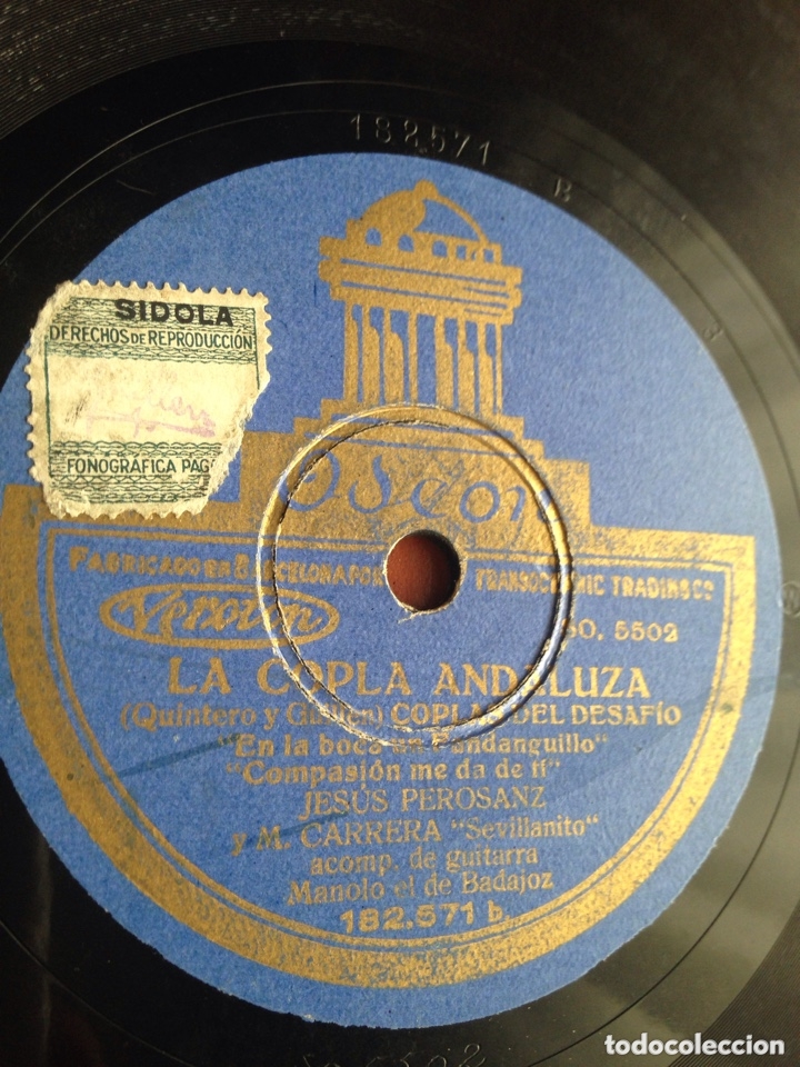 Discos de pizarra: La copla andaluza - Foto 4