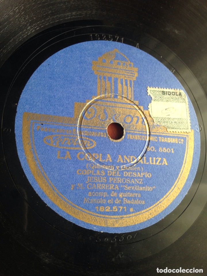 Discos de pizarra: La copla andaluza - Foto 1