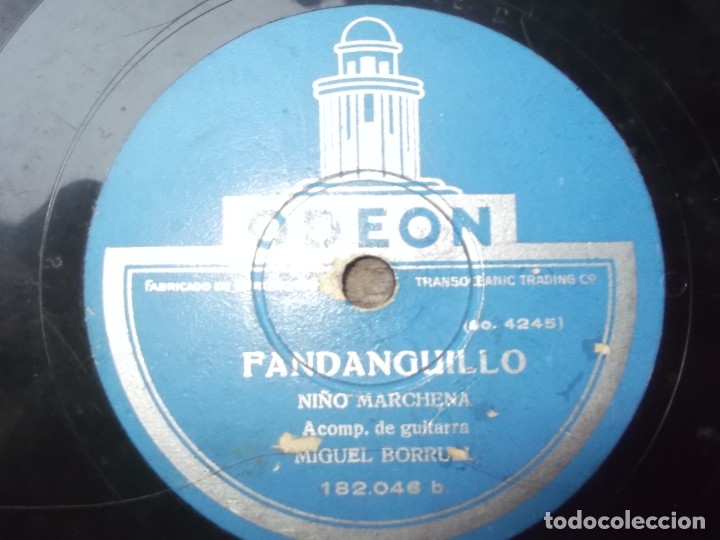 Discos de pizarra: NI&Ntilde;O MARCHENA-JUAN SIMON-FANDANGUILLO - Foto 2