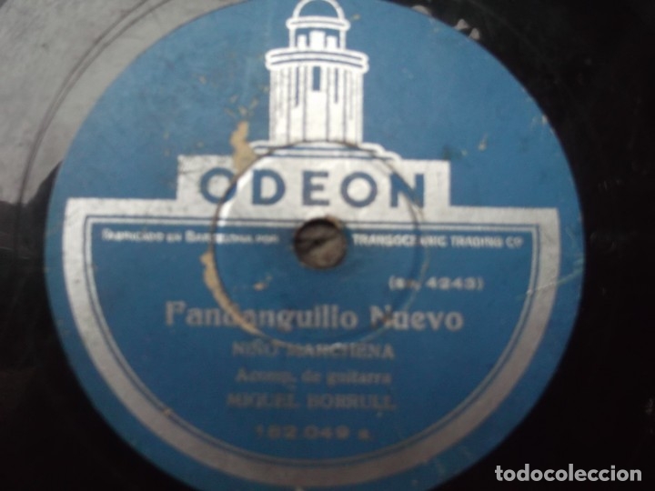 Discos de pizarra: NI&Ntilde;O MARCHENA-FANDANGULLO NUEVO-MILONGA - Foto 2