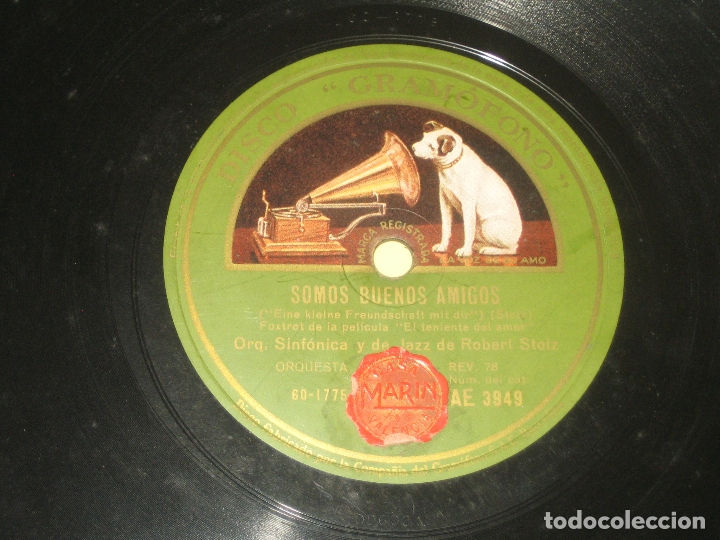 Discos de pizarra: ORQUESTA JAZZ ROBERT STOLZ - PIZARRA - Foto 1