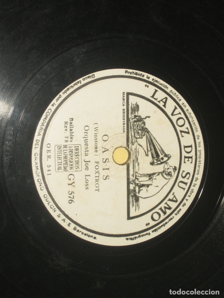Discos de pizarra: JOE LOSS - LOTE DE 3 PIZARRAS - Foto 3