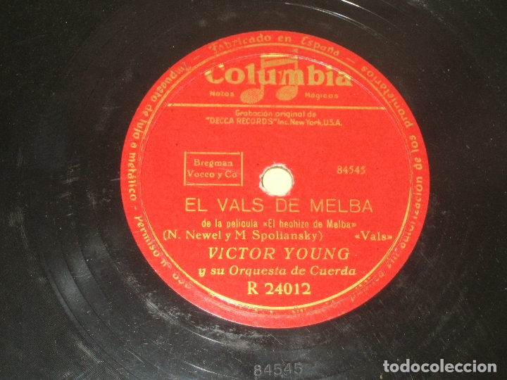 Discos de pizarra: VICTOR YOUNG - PIZARRA - Foto 1