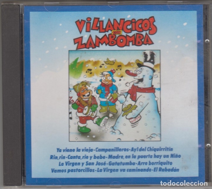 Discos de pizarra: Villancicos con zambomba cd 1991 Divucsa - Foto 1