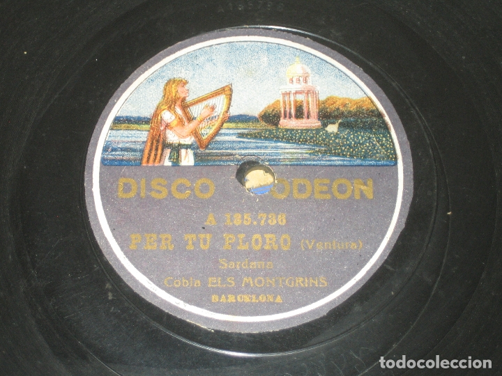 Discos de pizarra: ELS MONTGRINS - PER TU PLORO - EL TOCH D&acute;ORACIO - Foto 1