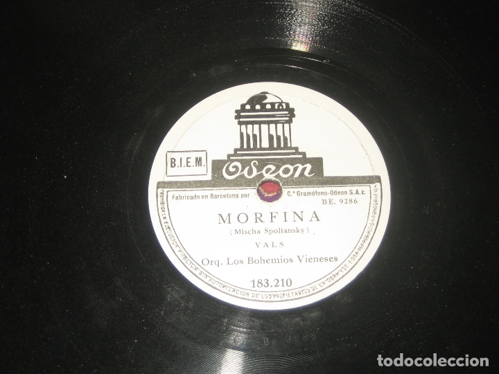 Discos de pizarra: LOS BOHEMIOS VIENESES - MORFINA - LA PRINCESA DE LAS CZARDAS - Foto 1