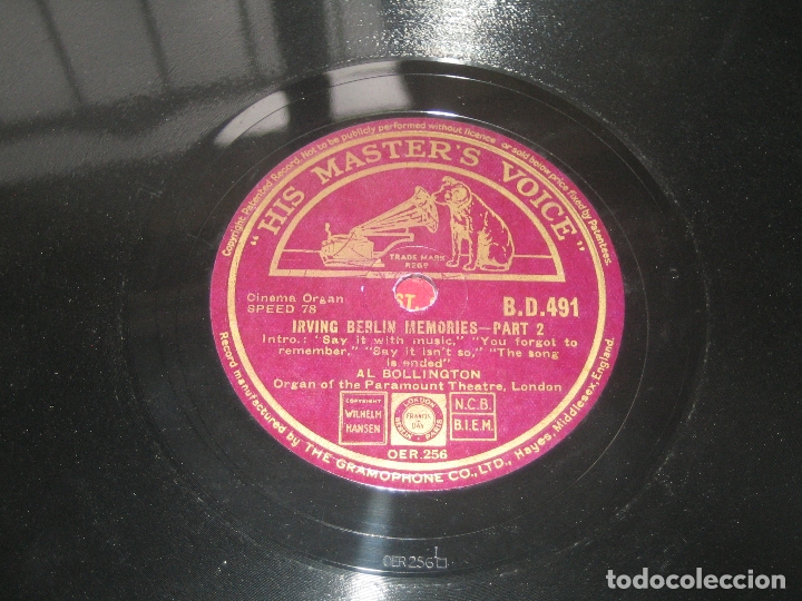 Discos de pizarra: AL BOLLINTONG - VER FOTO - Foto 1