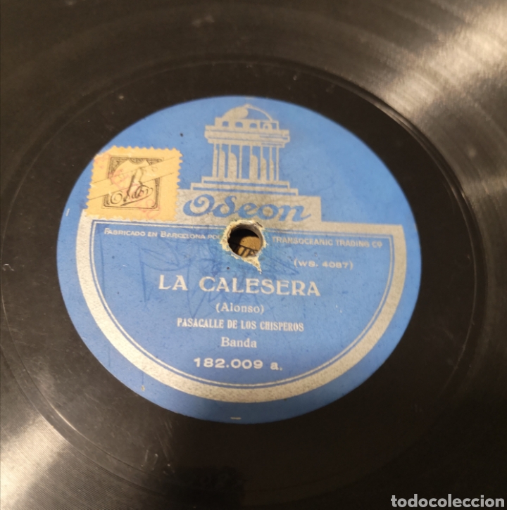 Discos de pizarra: LOTE 6 DISCOS DE PIZARRA - Foto 6