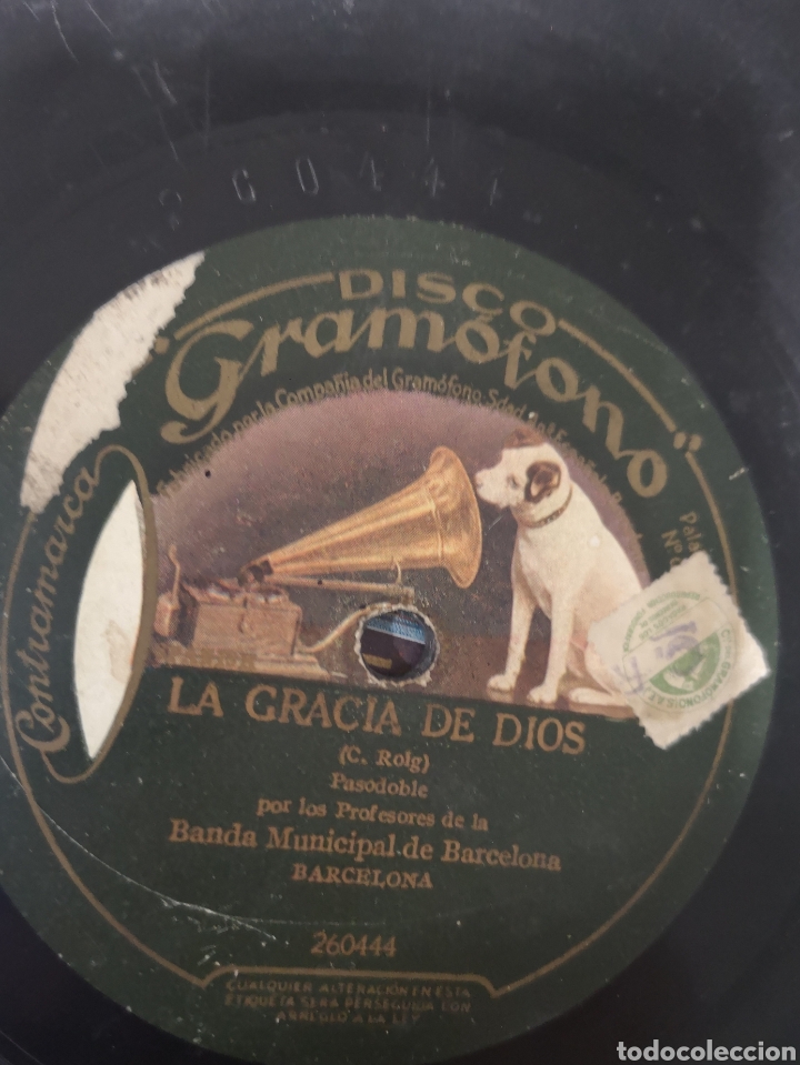 Discos de pizarra: LOTE 6 DISCOS DE PIZARRA - Foto 12