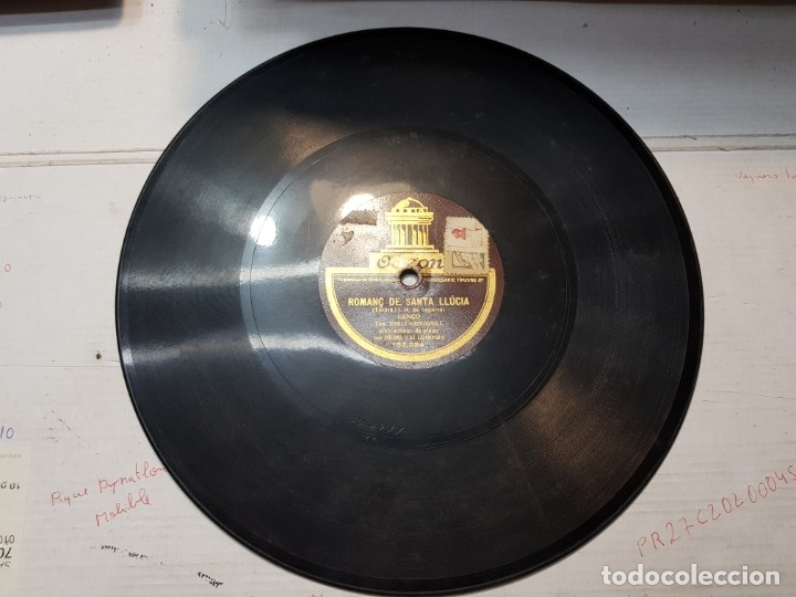 Discos de pizarra: Disco Pizarra-Can&ccedil;&oacute; de LAmor que Passa -Odeon - Foto 2