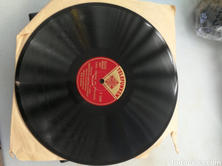 Discos de pizarra: Disco de pizarra una noche en Venecia - Foto 2