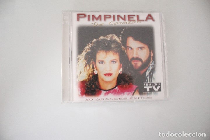 Discos de pizarra: PIMPINELA DE CORAZON 40 MAYORES EXITOS - Foto 1
