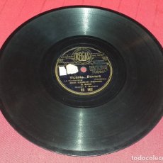 Discos de pizarra: DISCO DE PIZARRA BANDA REGIMIENTO INGENIEROS DE MADRID - VICENTE BARRERA. Lote 183298936