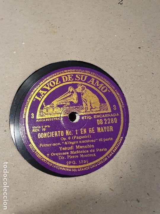 Discos de pizarra: ALBUM CON 10 DISCO DE PIZARRA LA VOZ DE SU AMO - Foto 10