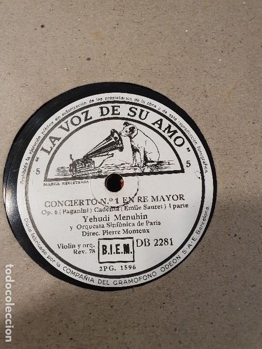 Discos de pizarra: ALBUM CON 10 DISCO DE PIZARRA LA VOZ DE SU AMO - Foto 2