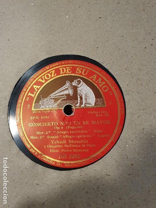 Discos de pizarra: ALBUM CON 10 DISCO DE PIZARRA LA VOZ DE SU AMO - Foto 3