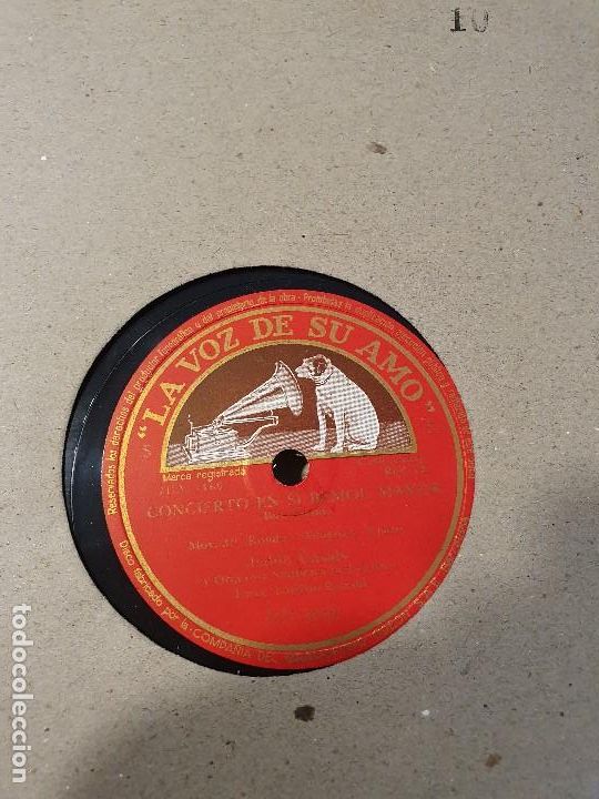 Discos de pizarra: ALBUM CON 10 DISCO DE PIZARRA LA VOZ DE SU AMO - Foto 9