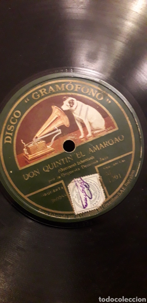 Discos de pizarra: Don Quintin el Amargao - Foto 1