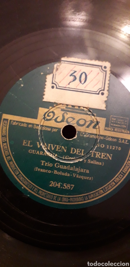 Discos de pizarra: Trio Guadalajara - Foto 1