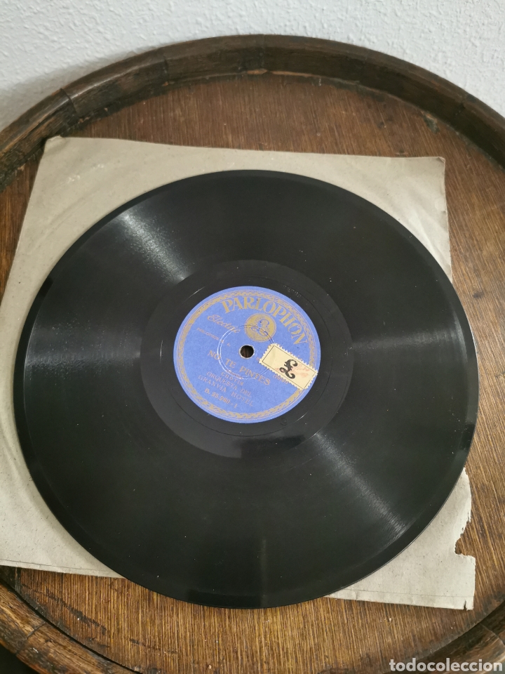 Discos de pizarra: Disco de pizarra no te pintes. La criolla - Foto 3