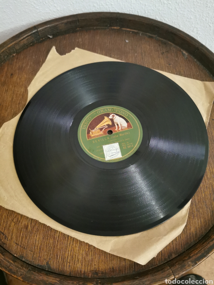 Discos de pizarra: Disco de pizarra Sevilla. El pirri - Foto 3