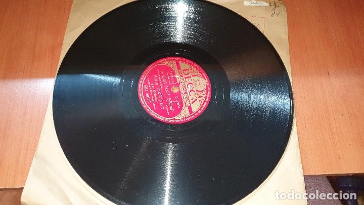 Discos de pizarra: Bob crosby, king porter stomp y sugar foot stomp, decca - Foto 3