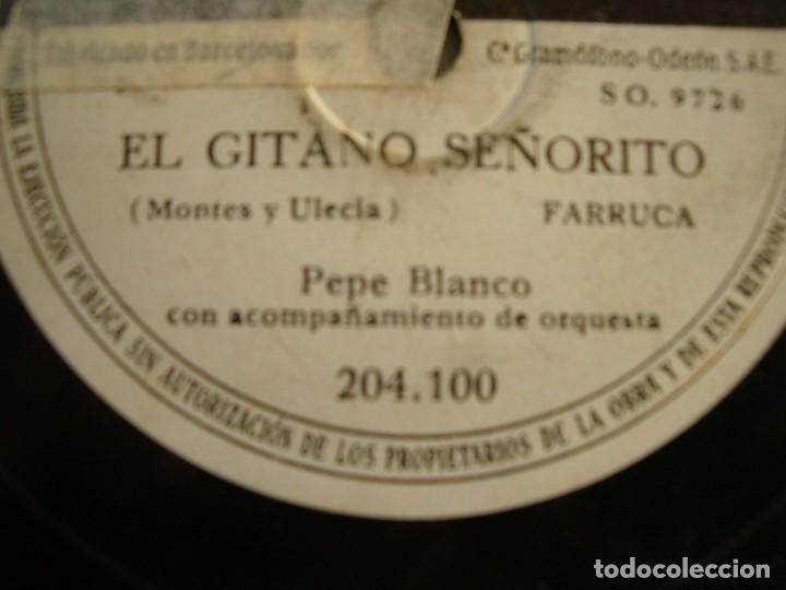 Discos de pizarra: PEPE BLANCO - Foto 2