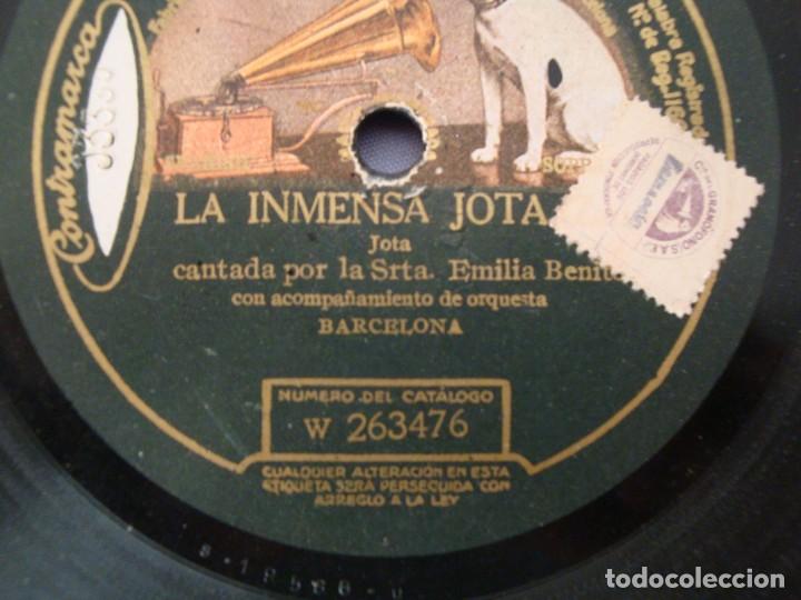 Discos de pizarra: EMILIA DE BENITO - Foto 1