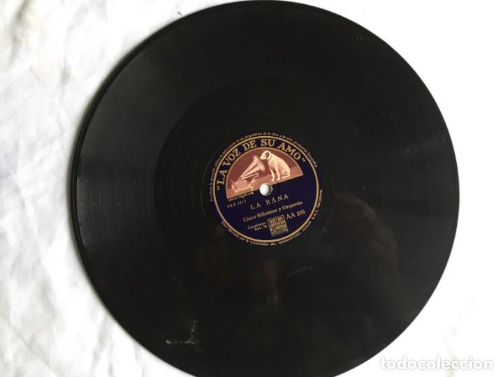 Discos de pizarra: Cinco Bilbainos y orquesta La Rana - Foto 1
