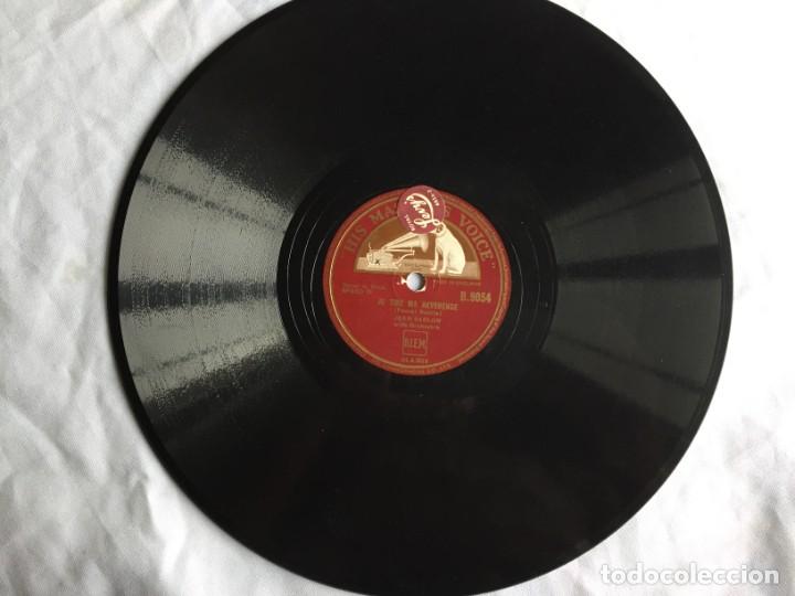 Discos de pizarra: Jean Sablon Je tire ma reverence - Foto 1