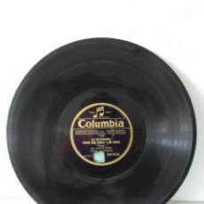 Discos de pizarra: DISCO COLUMBIA. JOTA DE RONDA. LA GOLONDRINA. TENGO QUE DARLE A MI NOVIA. JUSTO ROYO. Lote 192133253