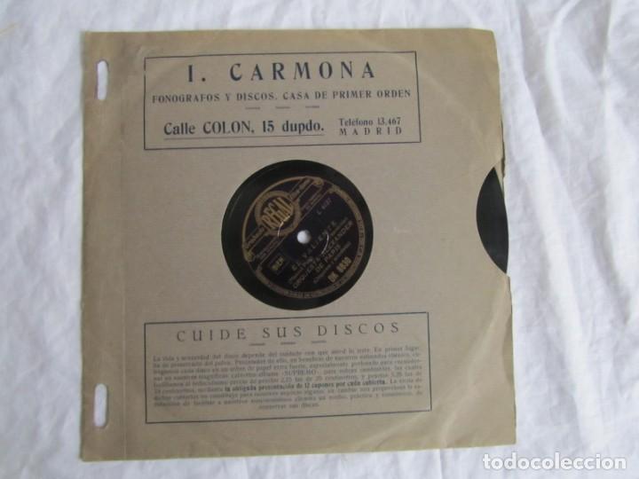 Discos de pizarra: El valiente, Tan peque&ntilde;a, Orquesta Alexander de Par&iacute;s - Foto 3