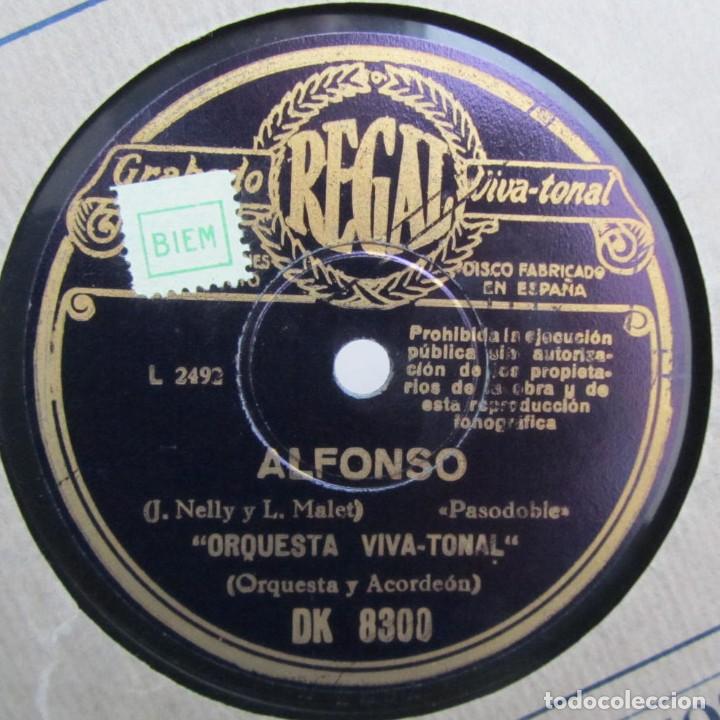 Discos de pizarra: Alfonso, Rosa la gitana, Orquesta Viva-Tonal - Foto 1